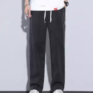 남사친 바지 여름 캐주얼 면 기본 와이드 쿨링 통기성팬츠 아이스 스포M5