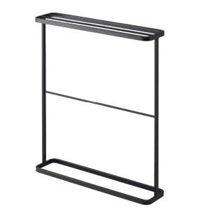 바닥부터 천장까지의 철제 수건걸이 장식적이고 욕실 수납을 실용적인 간단한 선반 위한 수건