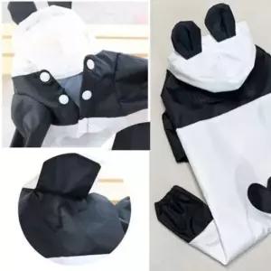 [반려] 오는 올인원 강아지 1P 옷 디자인 우비 비 팬더 날