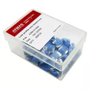 [에이치플러스몰]아트만 초소형 자동차휴즈 15A (50개) 퓨즈 ASM-H15NX