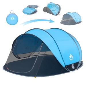캣 팝업 비치 텐트 2 4인용 스포츠 활동을 위한 대형 햇빛 그늘 쉼터