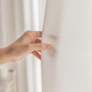 1PC 슈퍼 부드러운 쉬폰 화이트 TULLE SHEER 커튼 이닝 침실 장식을위한 거실