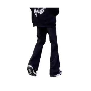 남성용 봄 슬림 일자핏 청바지 헤비 패치 데님팬츠 배기핏 통바지 SPO마켓1