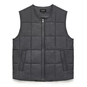 [랜더스][루페코리아] 랜더스 패딩조끼 라운드넥 퀼팅 조끼 LD91W 멜란지