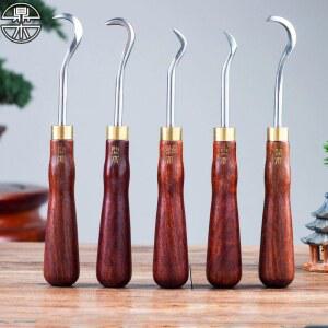 분재 나무 DIY 도구세트 만들기 실조각 조경 대나무 조각칼 5개 사리 딩무 벤딩