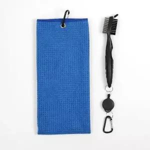 [JHN8QQT1_53DC]타월+클럽 브러쉬 릴홀더 골프채 청소 솔 (32233229A)