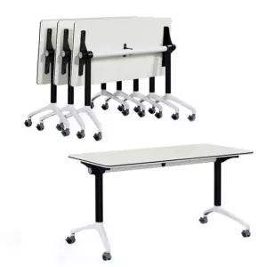 강의실 회의테이블 접이식 연수용 학원 이동식 연수 세미나 사무용 수강 폴딩 탁자
