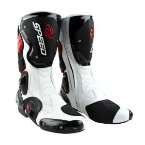 바이크 부츠 오토바이 사계절 라이딩 남성 라이더 레더 롱부츠 쉬프터 보호