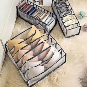 [생활] 서랍용 박스 속옷 메쉬 옷장 수납함 양말 정리함 정리