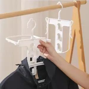 [생활] 옷걸이 정리 모자티 폴라티 후드티 5개 의류