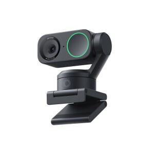 Insta360 링크 2 - PC/Mac용 PTZ 4K 웹캠, 1/2인치 센서, AI 추적, HDR, 노이즈 캔슬링 마이크, 스트리밍, 통화, 게임을 위한 제스처 제어, 줌, 팀, 트위치 등과 연동