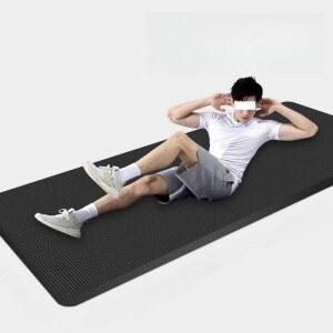 남성용 요가매트 2m 와이드 테스 길이 초대형 더한