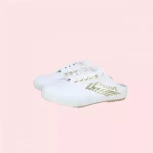 페이유에 매년 베스트 제품 골드 글리터 뮬 슬리퍼 슬라이드 샌들 신발 운동화 스니커즈 화이트 FW100077 4