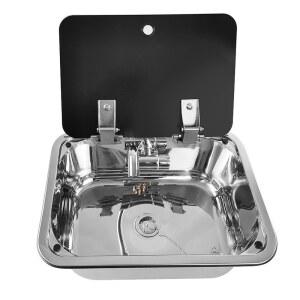 캠핑카 개수대 간이 트레일러 카라반 싱크대 차박 3828A 냉수 수전 배수구