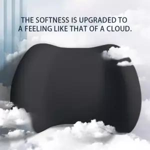 특수 요추 지지 쿠션 수면용 베개 인체공학적 부드럽고 편안한 메모리폼 돌출 등받이 지지대