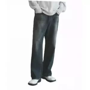 WAAR M210 더티 오일 데님 팬츠_진청 [숏기장 추가]