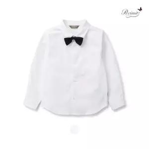 [페리미츠][충주모다]남아 보타이 셔츠 키즈 흰남방 초등 화이트셔츠( P2305B347_1)_C