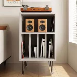 레코드 수납장 턴테이블 장식장 음반 보관함 랙 거실 인테리어 LP 디스플레이