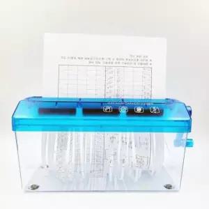 [문구] 회사세절기 수동 서류 세절기 보안세절기