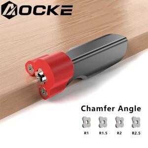 AOCKE X2 목재 디버링 모따기 필렛 스크래퍼 긁개 목공 엣지 트리밍 나이프 코너 수동 플레너 블레이드 핸