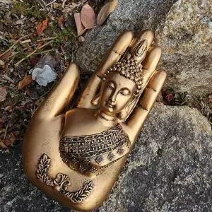 불교 풍수 인테리어 소품 부처님 손바닥 장식