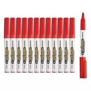 [문구/오피스] 모나미 굵은 네임펜 12자루 레드 1P 유성 필기 사인펜