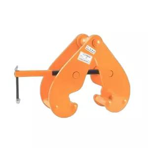 고정식 빔 클램프 운반 5톤 고리 트로리 H빔 강철