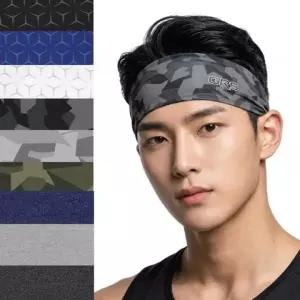 제코 GRS 윙스 스포츠 헤어밴드 땀흡수 쿨 골프 러닝 테니스 6종 H