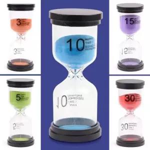 유리 모래시계 30분 반신욕 타이머 사우나 고급크리스탈모래시계 양치모래시계 탁상모래시계