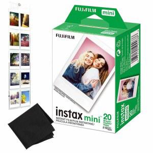 후지필름 인스탁스 미니 카메라 필름 2장 20장 10장의 10장 촬영