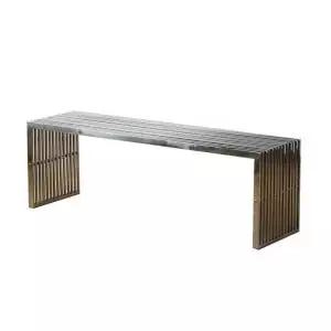 긴 스텐 벤치 현관 교체 의자 카페 신발 대기석