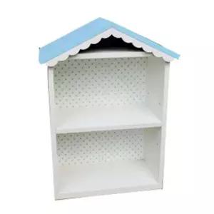 인형집 선반 집모양 장식장 벽면 거치대 우드 빈티지 진열 디스플레이랙