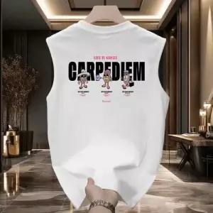 남성 여름 캐주얼 활용도 만점 조끼 캐쥬얼 나시 스포츠 인기 통기성 순면 농구 민소매 M스포2