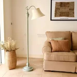 커피 선반 라탄 거실등 빈티지 스탠드 수유등 코너조명 무드 램프 인테리어