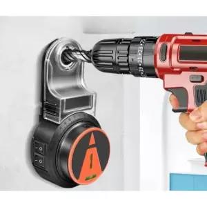 드릴링 집진기 벽 타공 수평계 분진흡입 청소기 브래킷 비트커버 전동공구