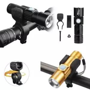 전조등 USB 미니 자전거 라이트 랜턴 후레쉬 Q5