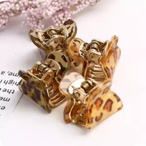 미니집게핀 미니 글로시 집게핀 디스코핀 호피