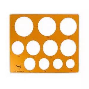 [알티피아]코링 템플렛 K-106 대형원형 제도용품 (1개)