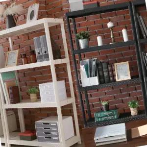 다용도선반 5단 3단 다용도 2단 선반 4단 간편조립 2단선반 아이보리