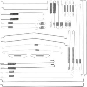 잔디 깎는 기계 엔진용 혼다용 데리 스로틀 스프링 어소시에이션 리턴 링크 키트 속도 제어 로드