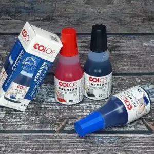 문구반점 컬럽 독일산 넘버링/일부인/자동 스탬프패드 리필잉크