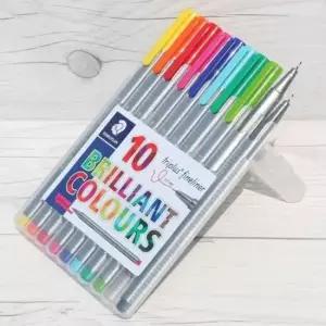 문구반점 스테들러 수성펜 트리플러스 화인라이너 10색 0.3mm