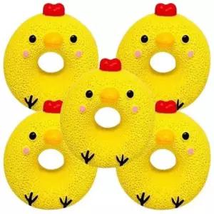 [반려] 터그 삑삑이 5P 장난감 강아지 토이 도넛 치킨 라텍스