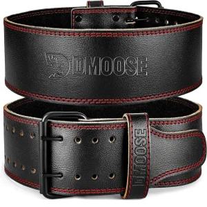 허리 지지대를 위한 디무스 피트니스 웨이트 팅 벨트 - 스쿼트 데드트 및 파워팅을 5mm 두께의 정품 가죽