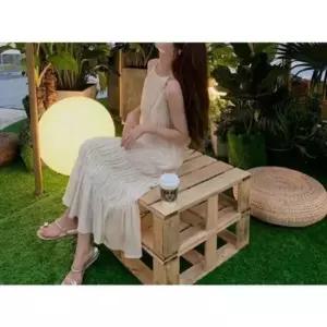 OPS 쉬폰 원피스 여름 하객 롱 봄