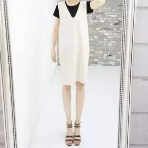 조끼 베스트 반팔 롱 여름 스판 원피스 민소매