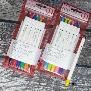 제브라 노크식 다용도 수성 싸인펜 클릭아트 6색세트 컬러링펜