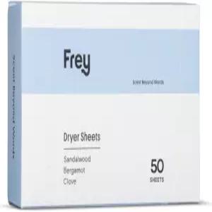 프레이 내추럴 향 건조기 시트 - 부드럽고 신선하며 깨끗한 옷을 위한 섬유 유연제(1팩 베르가못 비치)