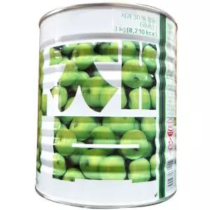 가림 사과잼 3KG 잼 사과잼 캔 쨈 통조림 식자