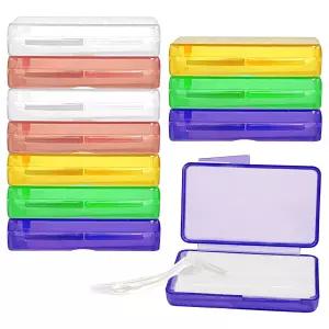 교정기용 10팩 멀티 컬러 치과용 왁스 무향 교정 50스트립 세트 치아 및 케어 브래킷 커버 립 프로텍터